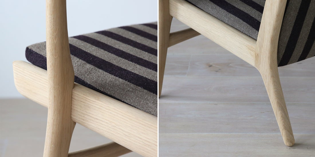 コンパクトに佇むラウンジチェア PP16