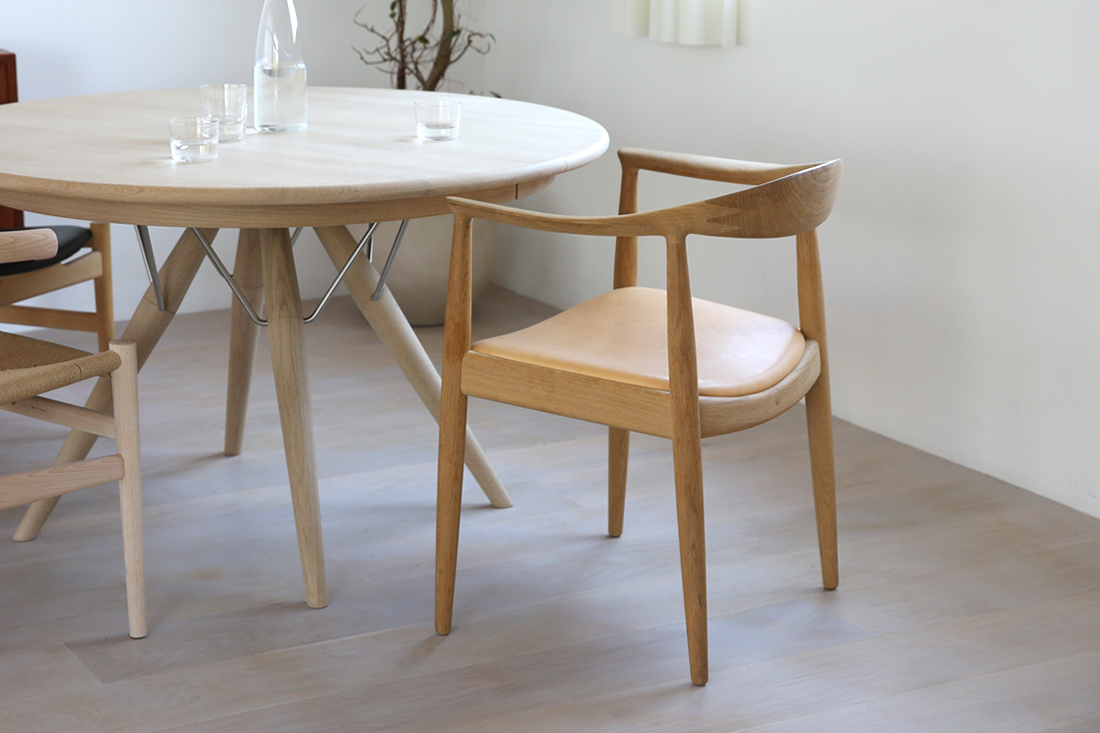 ウェグナーの集大成PP58チェアは世界中で愛用されています