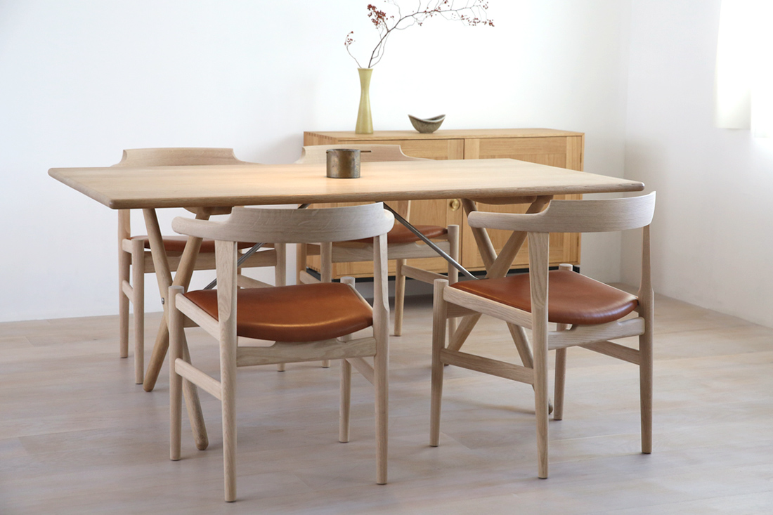 ウェグナーの集大成PP58チェアは世界中で愛用されています