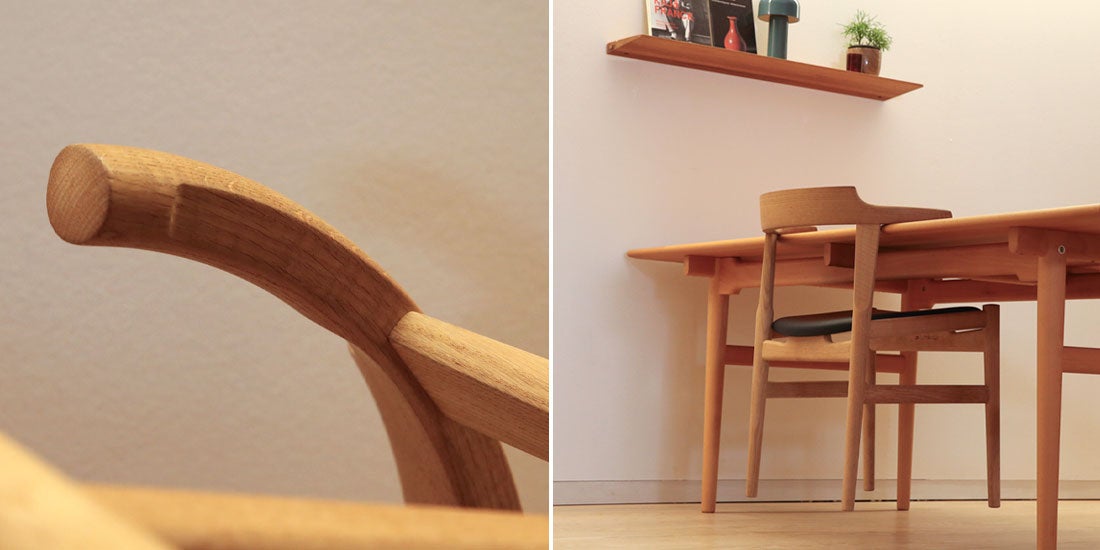 ウェグナーがたどり着いた究極のダイニングチェアPP58