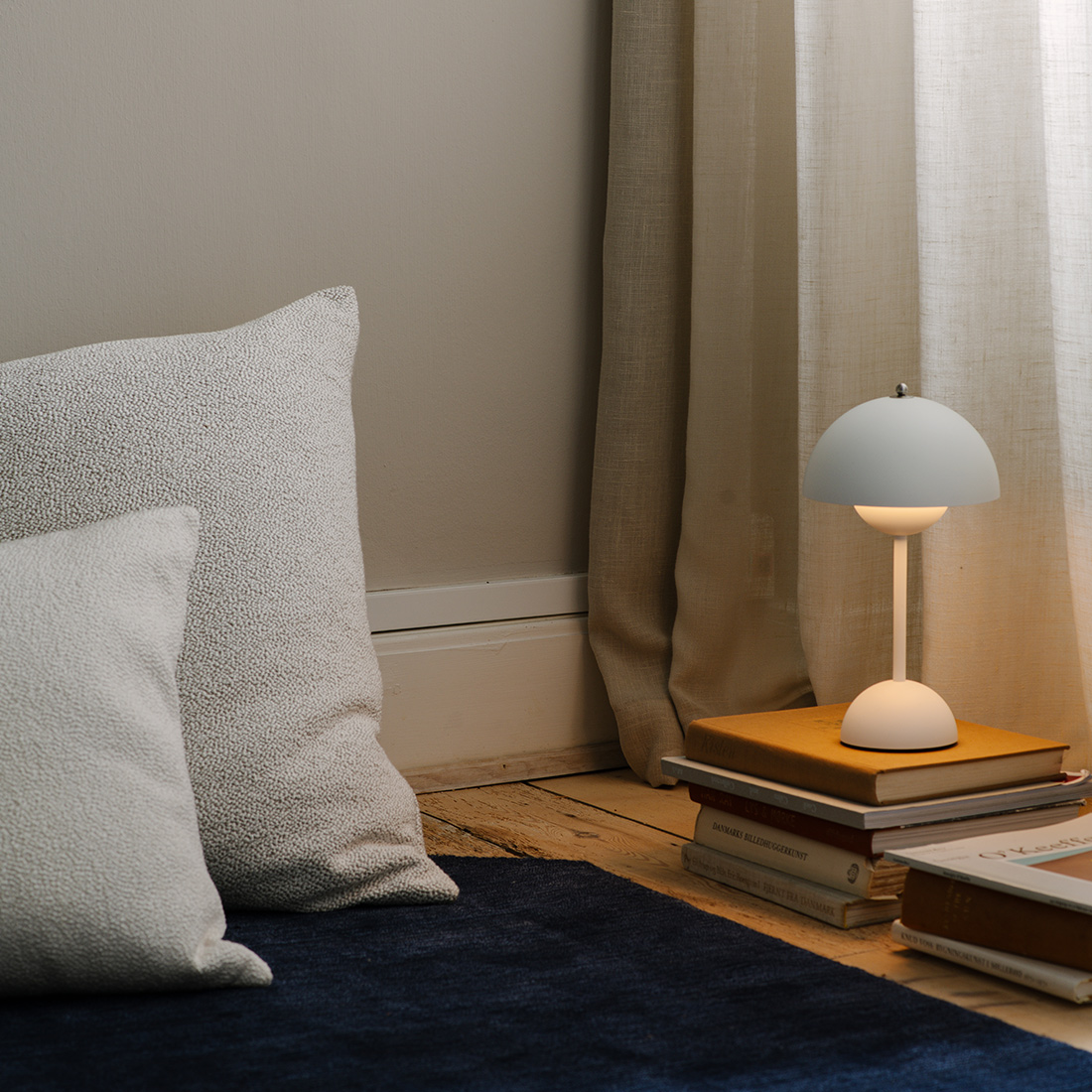 フラワーポットポータブルライト