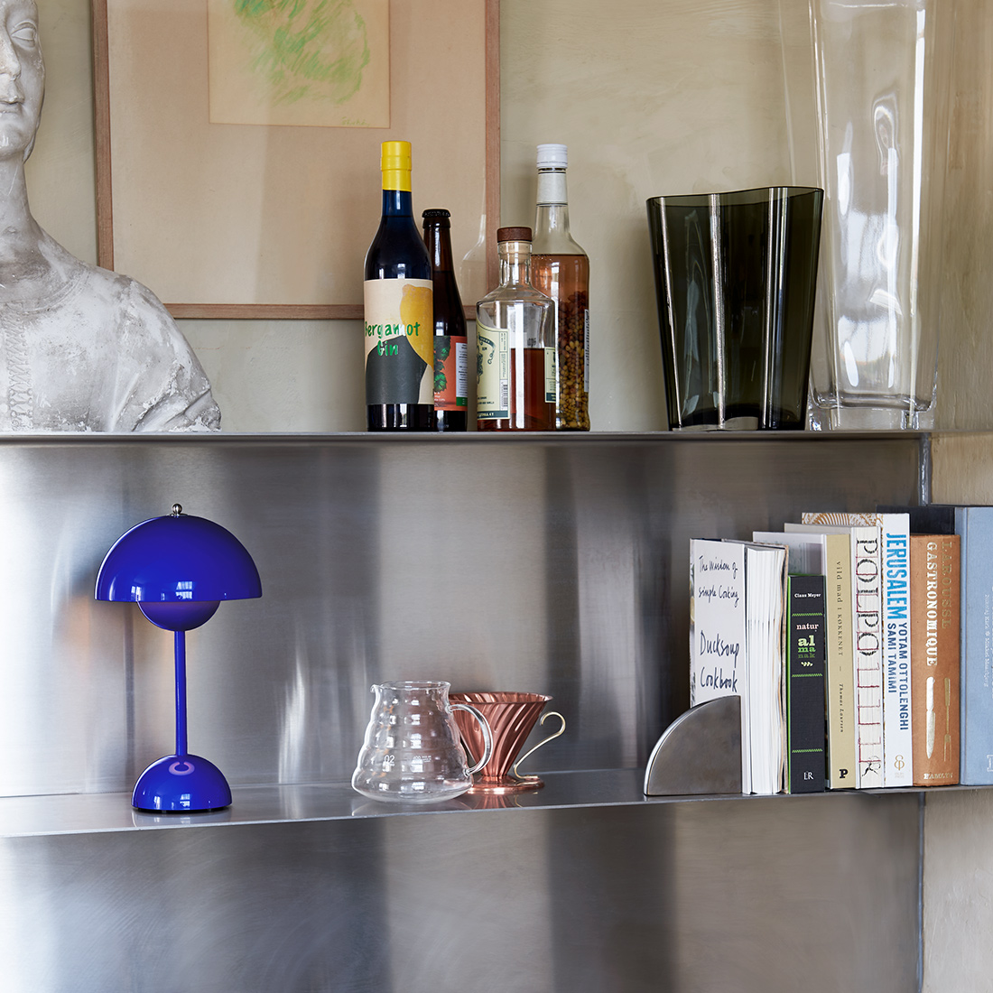 フラワーポットポータブルライト