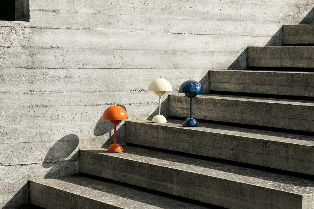 フラワーポットポータブルライトの新色