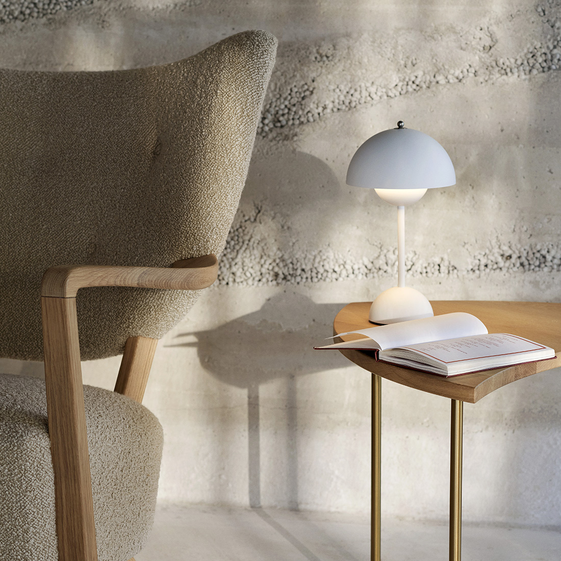 フラワーポットポータブルライトのマットカラー