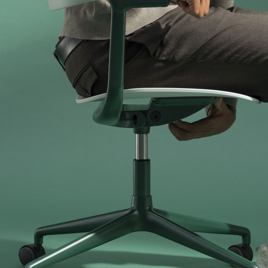 自動でフィットする調整機能