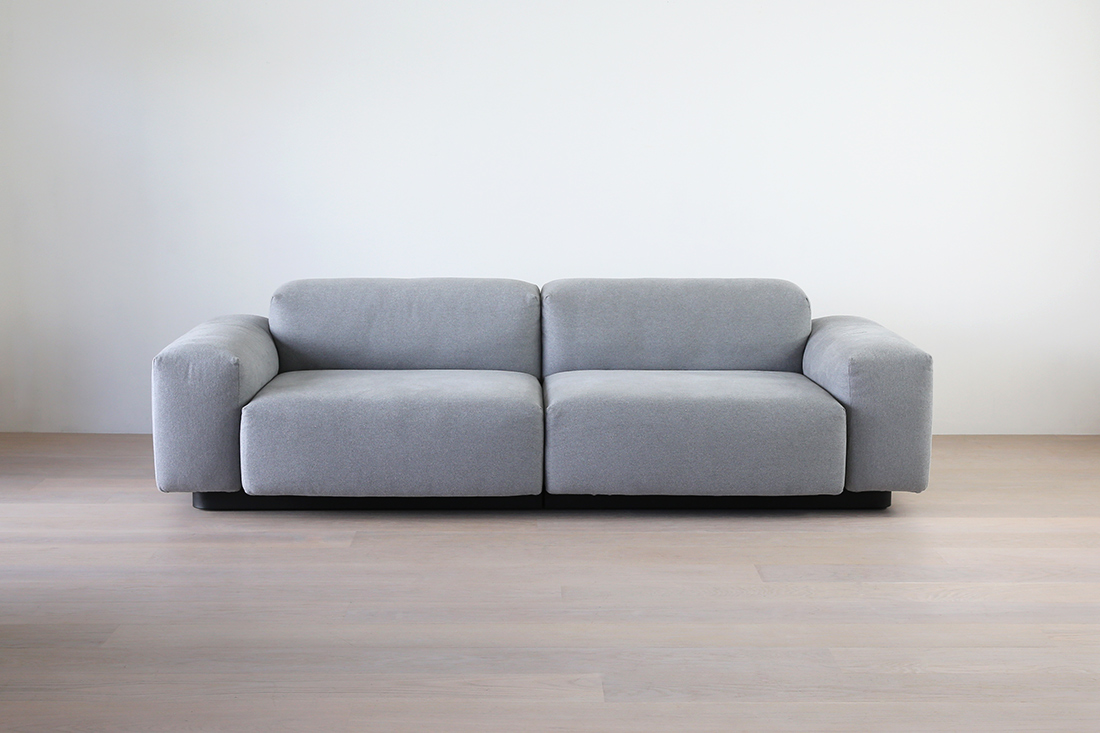 ソフトモジュラーソファ グレー