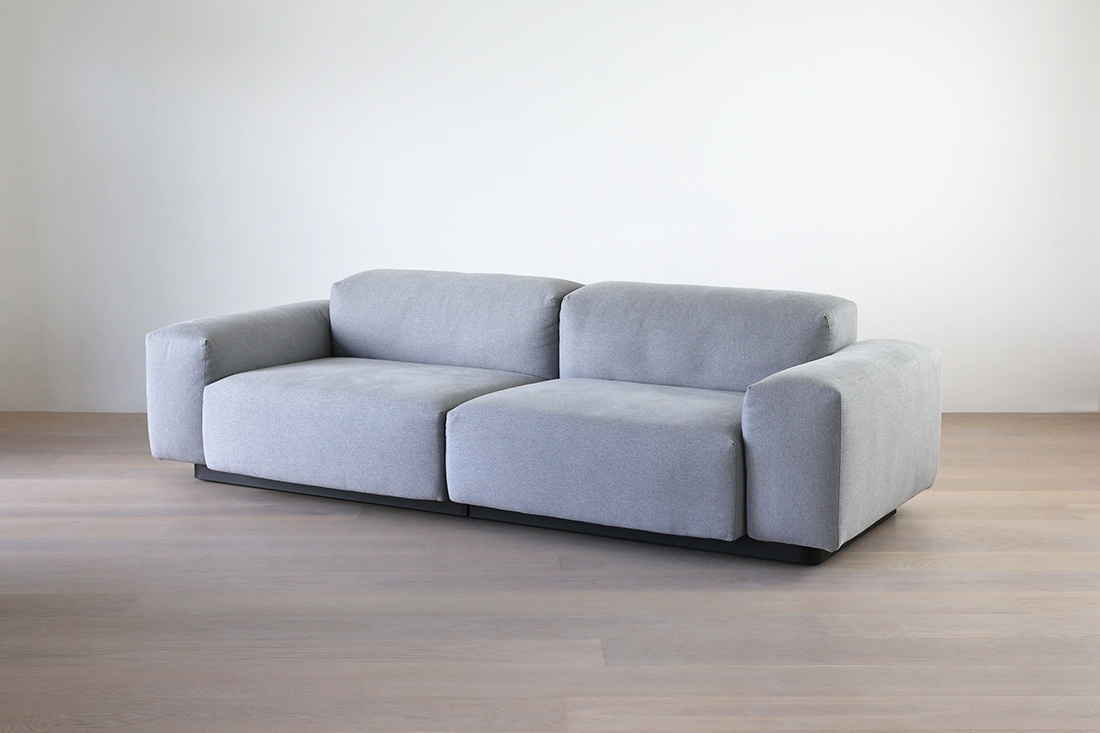 ソフトモジュラーソファ グレー