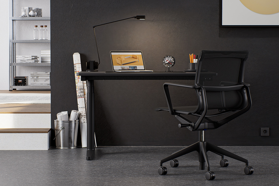 Tyde 2 Home Desk ブラック