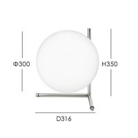 FLOS(フロス) / IC LIGHTS T2（アイシーライツT2）/ クローム