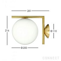 FLOS(フロス) / IC LIGHTS C/W1（アイシーライツC/W1）/ ゴールド