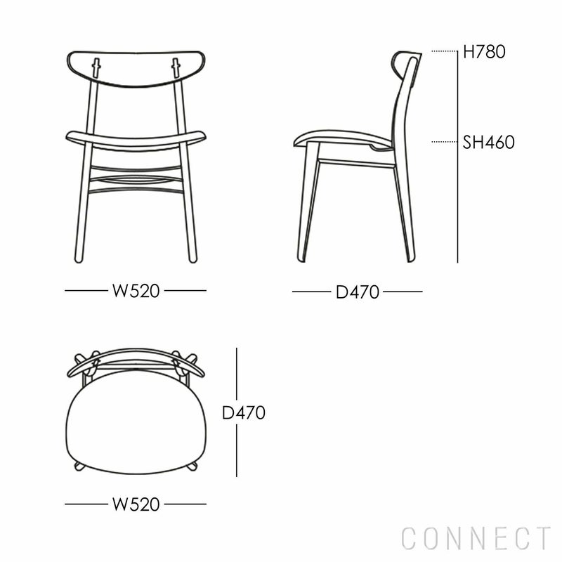 CARL HANSEN&SON （カールハンセン＆サン） CH30P / ウォールナット材・オイルフィニッシュ