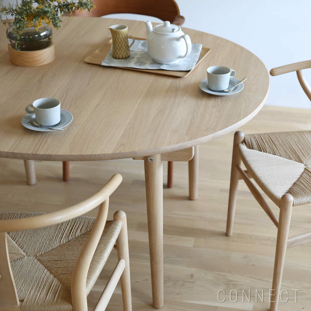 CARL HANSEN&SON （カールハンセン＆サン） CH337 / ダイニングテーブル 　オーク材・ホワイトオイルフィニッシュ