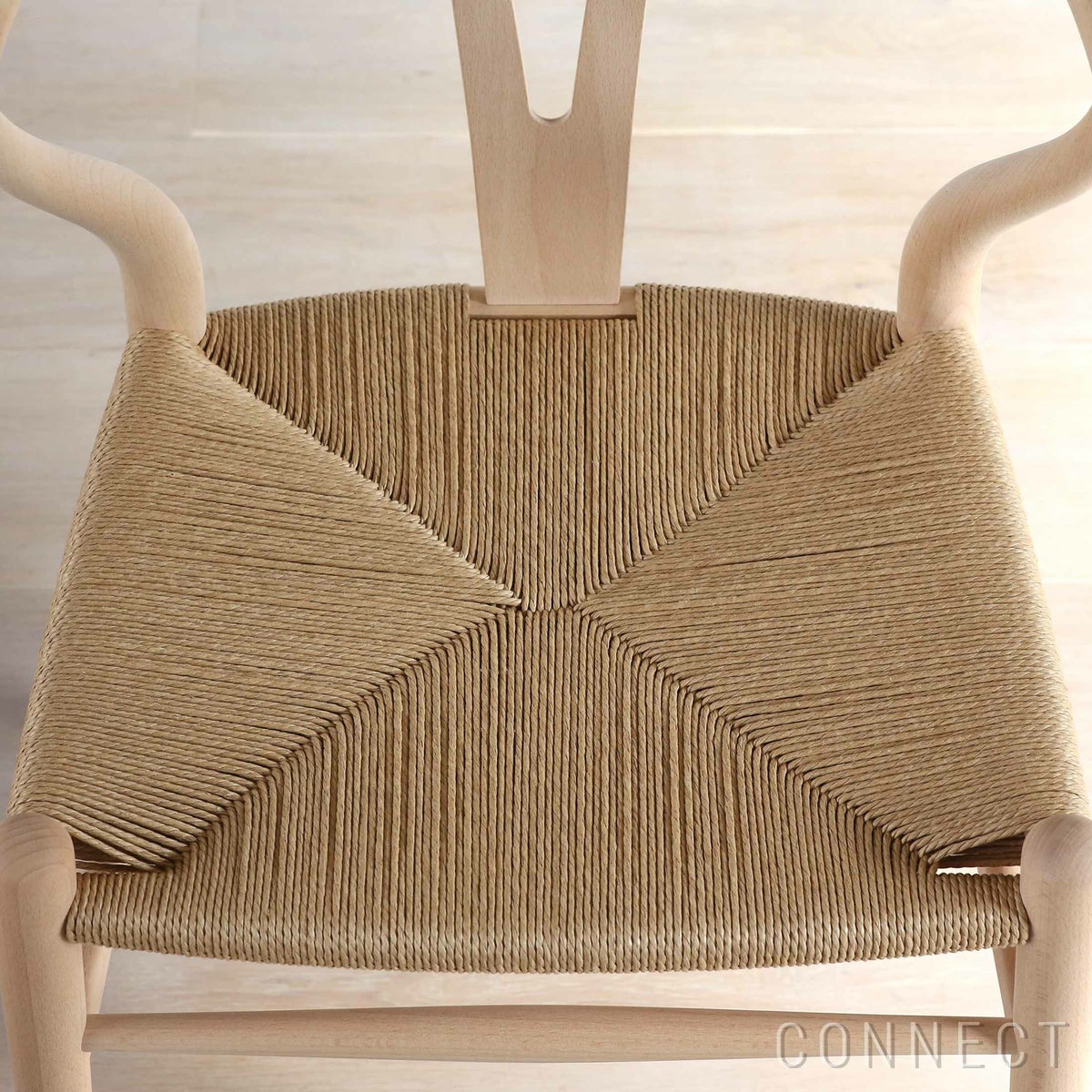 CARL HANSEN & SON （カール・ハンセン＆サン） / CH24 / Yチェア（ワイチェア） ビーチ材・ソープ仕上げ SH45cm