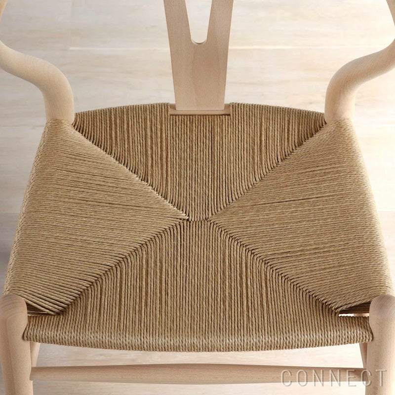 CARL HANSEN & SON （カール・ハンセン＆サン） / CH24 / Yチェア（ワイチェア） ビーチ材・ソープ仕上げ SH45cm