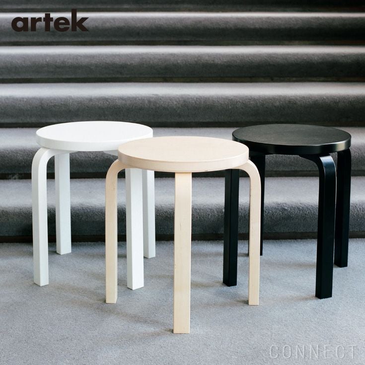 Artek（アルテック） / STOOL E60（スツールE60） / バーチ材