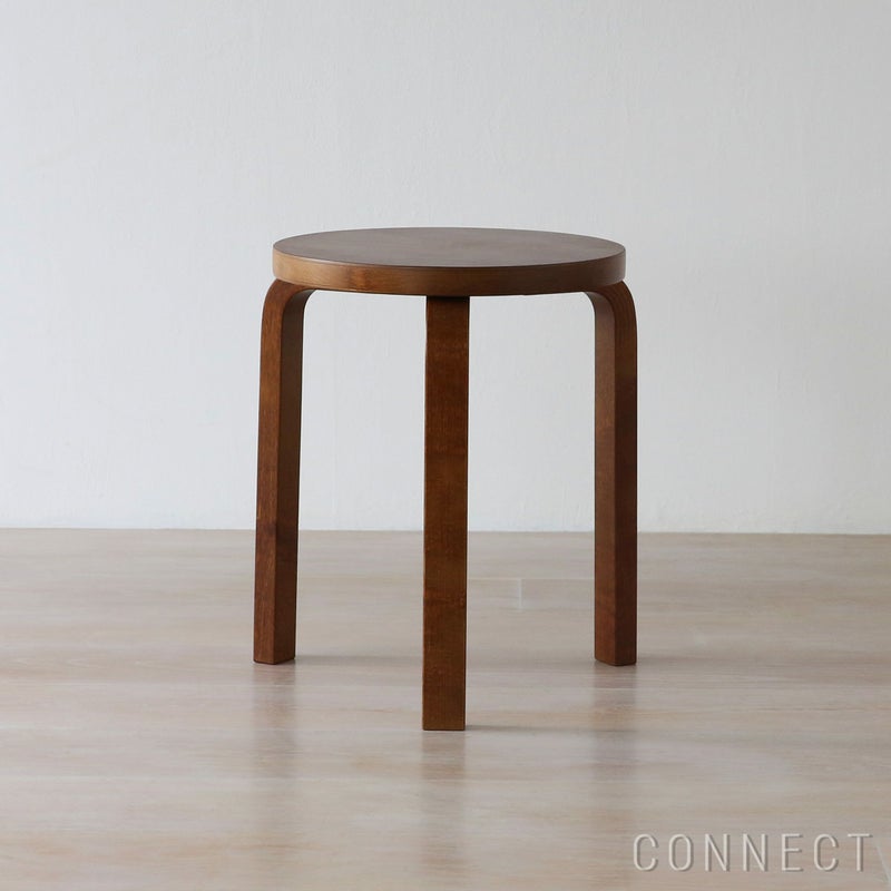 Artek（アルテック） / STOOL 60（スツール60） / バーチ材・ウォルナットステイン仕上げ