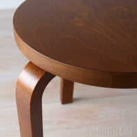 Artek（アルテック） / STOOL 60（スツール60） / バーチ材・ウォルナットステイン仕上げ