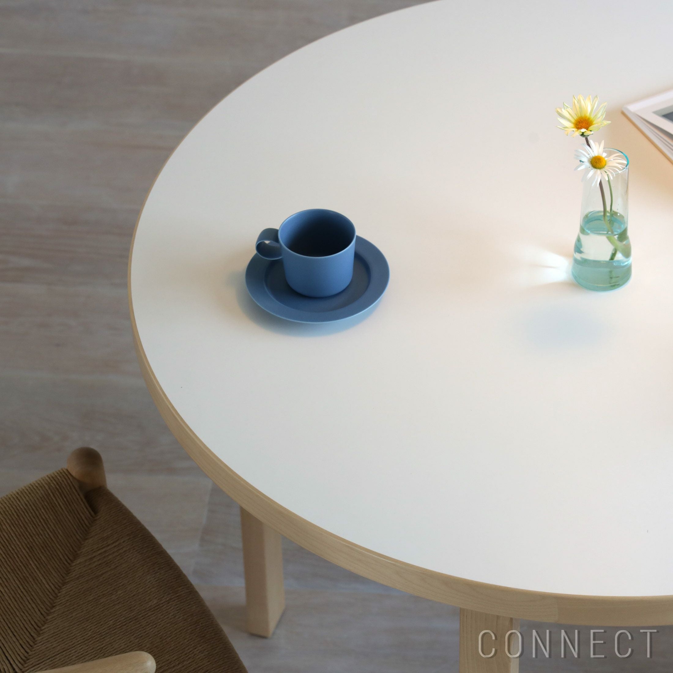 Artek（アルテック） / TABLE 90A / バーチ材 / 天板・ホワイト