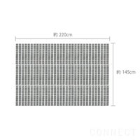 artek(アルテック)/テーブルクロス SIENA ブラック220cmカット