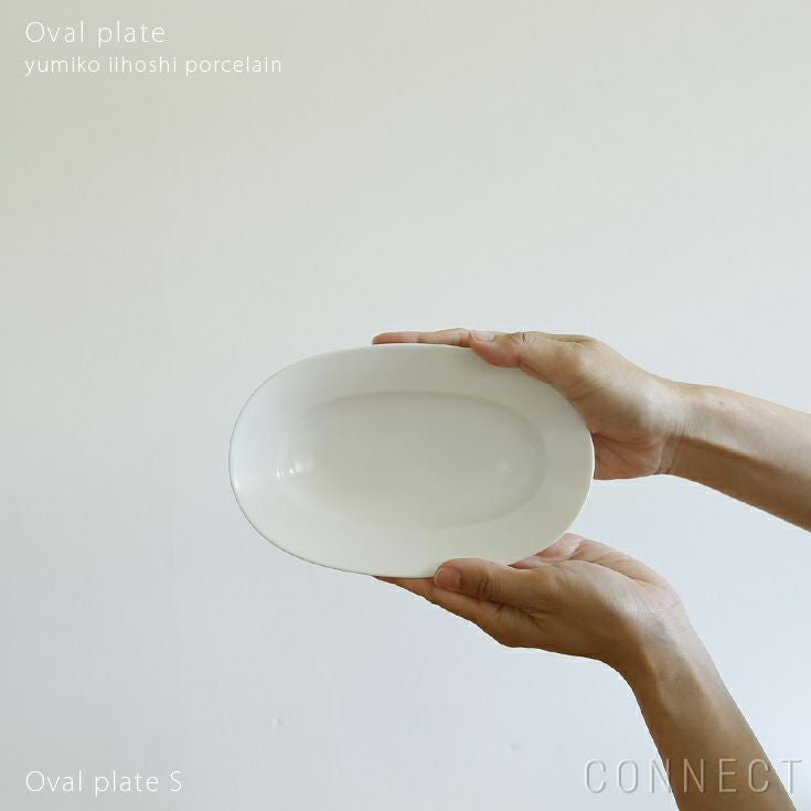yumiko iihoshi porcelain （イイホシユミコ）/ Oval plate S