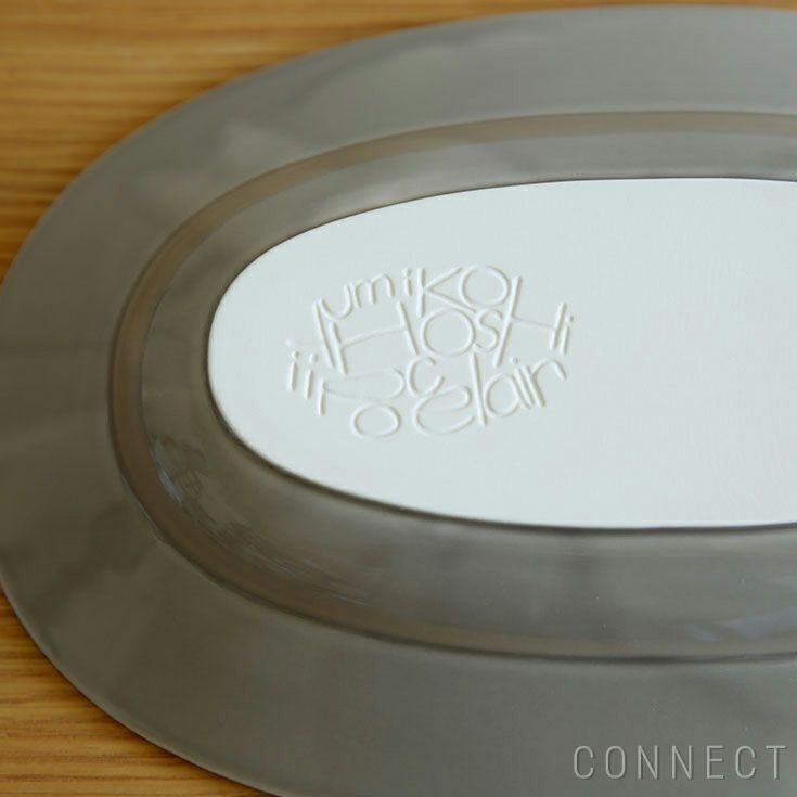 yumiko iihoshi porcelain （イイホシユミコ）/ Oval plate S