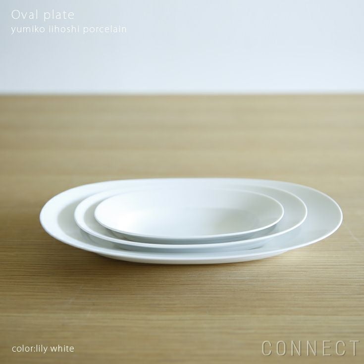 yumiko iihoshi porcelain （イイホシユミコ）/ Oval plate S