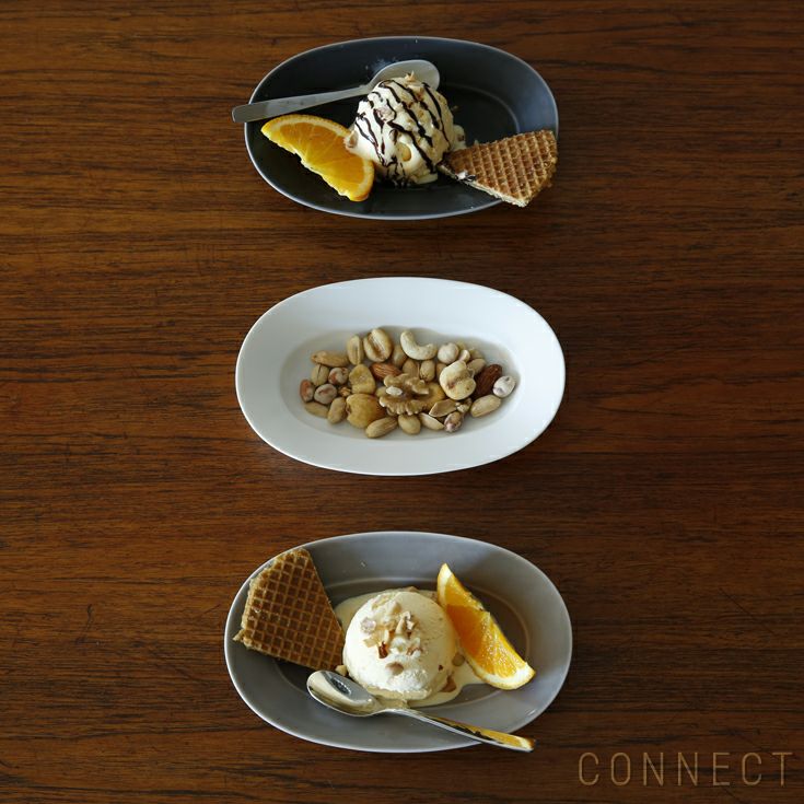 yumiko iihoshi porcelain （イイホシユミコ）/ Oval plate S