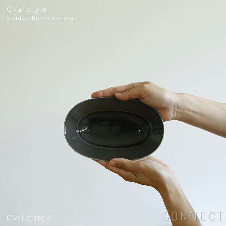 yumiko iihoshi porcelain（イイホシユミコ） / Oval plate S