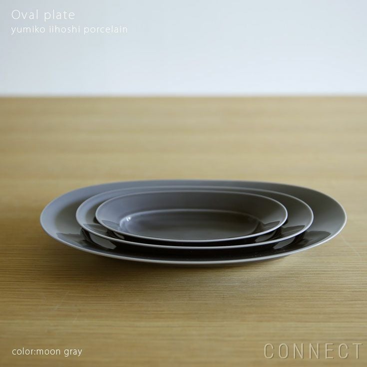 yumiko iihoshi porcelain（イイホシユミコ） / Oval plate S