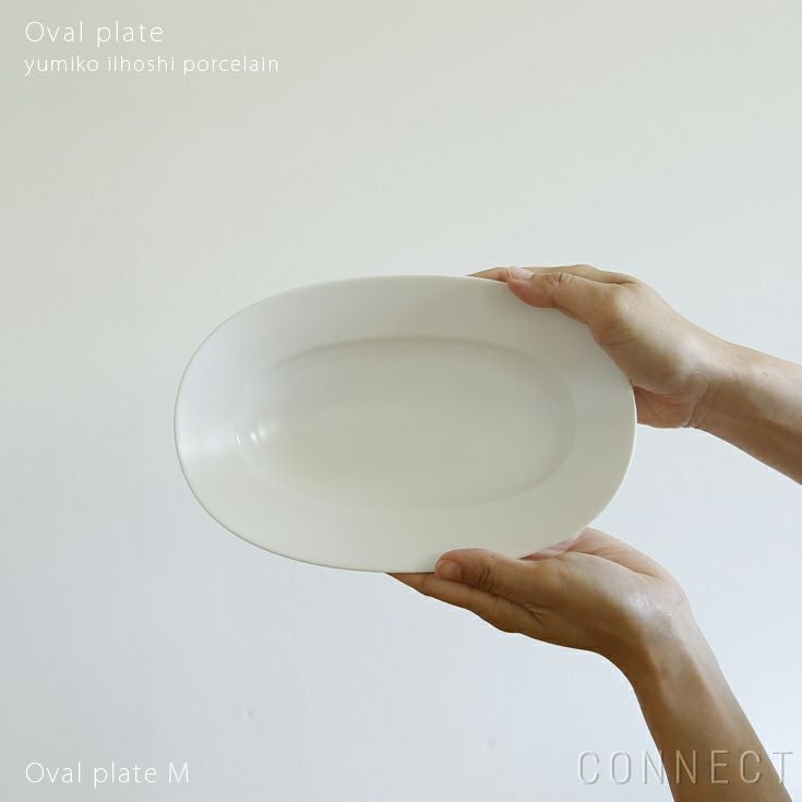 yumiko iihoshi porcelain（イイホシユミコ） / Oval plate M