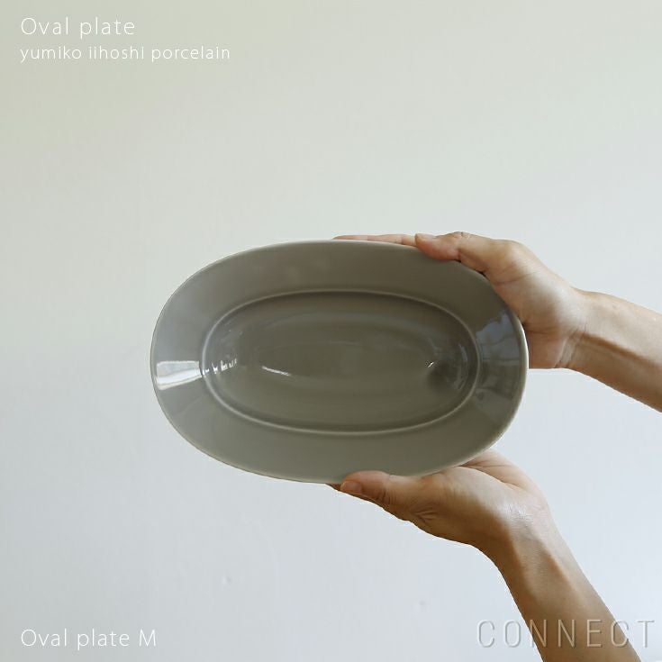 yumiko iihoshi porcelain（イイホシユミコ） / Oval plate M