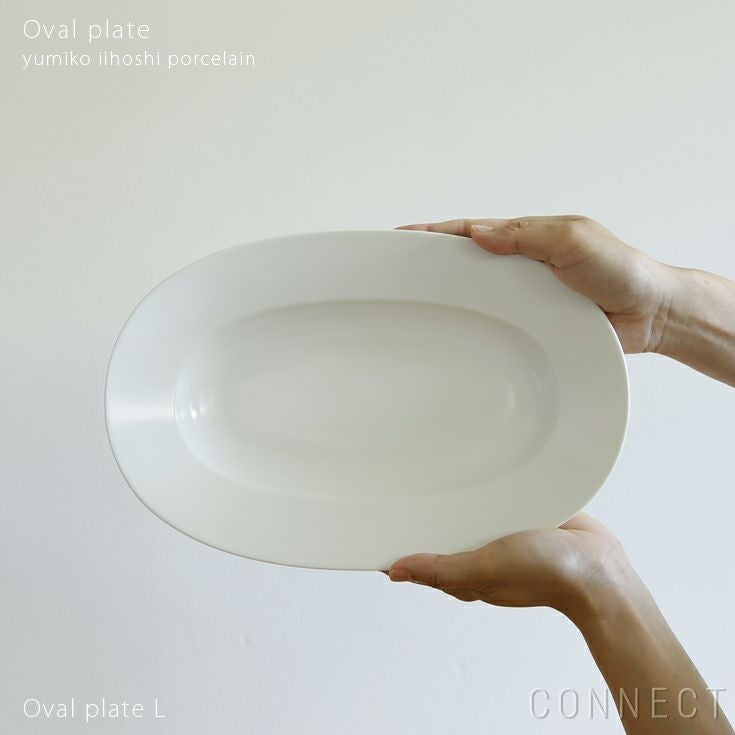 yumiko iihoshi porcelain（イイホシユミコ） / Oval plate L