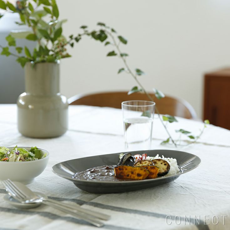 yumiko iihoshi porcelain（イイホシユミコ） / Oval plate L