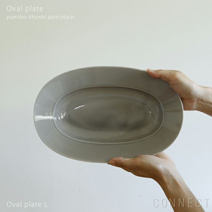 yumiko iihoshi porcelain（イイホシユミコ） / Oval plate L