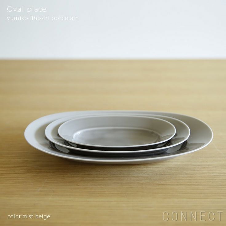 yumiko iihoshi porcelain（イイホシユミコ） / Oval plate L