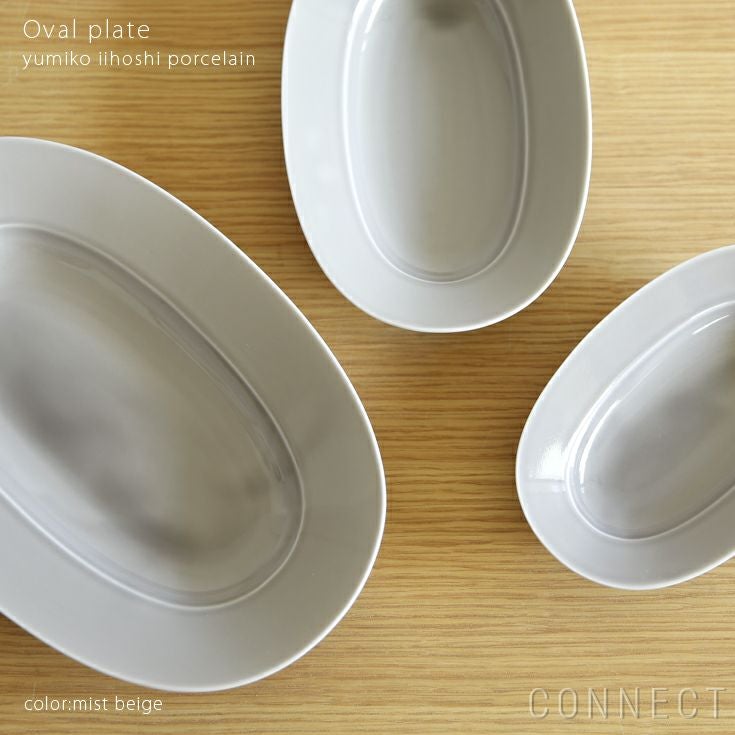 yumiko iihoshi porcelain（イイホシユミコ） / Oval plate L
