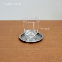 yumiko iihoshi porcelain （イイホシユミコ） stainless コースター S