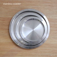 yumiko iihoshi porcelain （イイホシユミコ） stainless コースター S