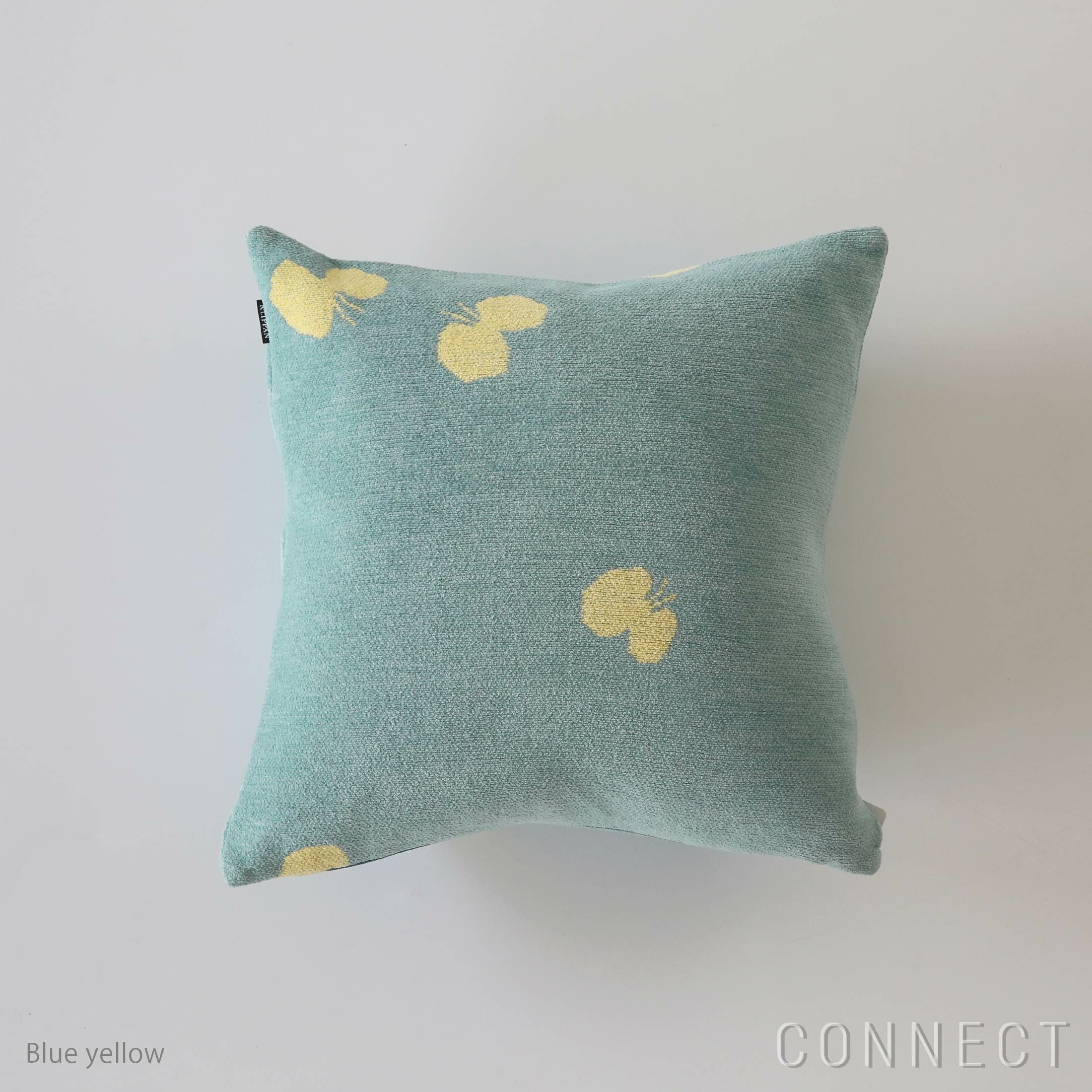 KLIPPAN（クリッパン）×mina perhonen（ミナ ペルホネン） CHOUCHO シュニールコットン クッションカバー 45×45cm