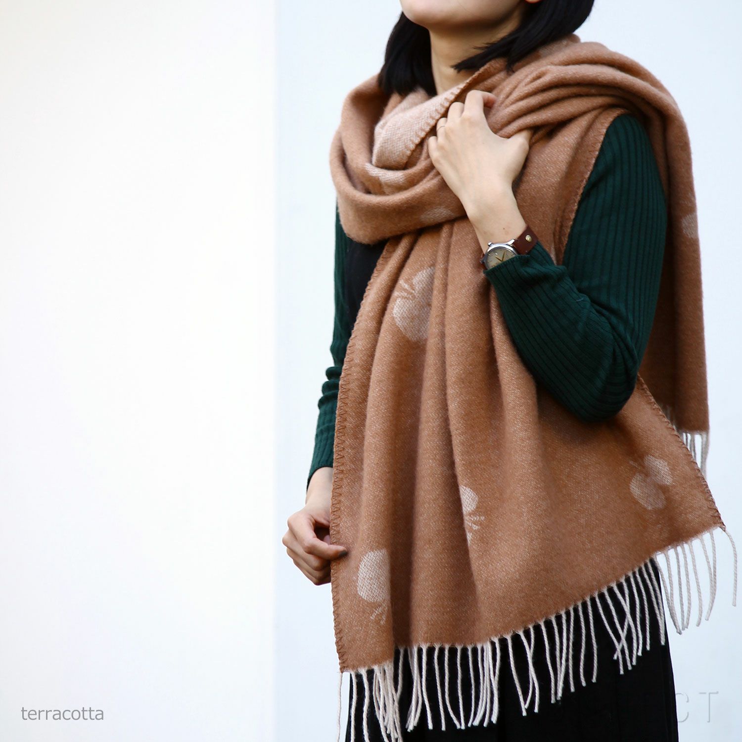 KLIPPAN（クリッパン）×mina perhonen（ミナペルホネン） ストール