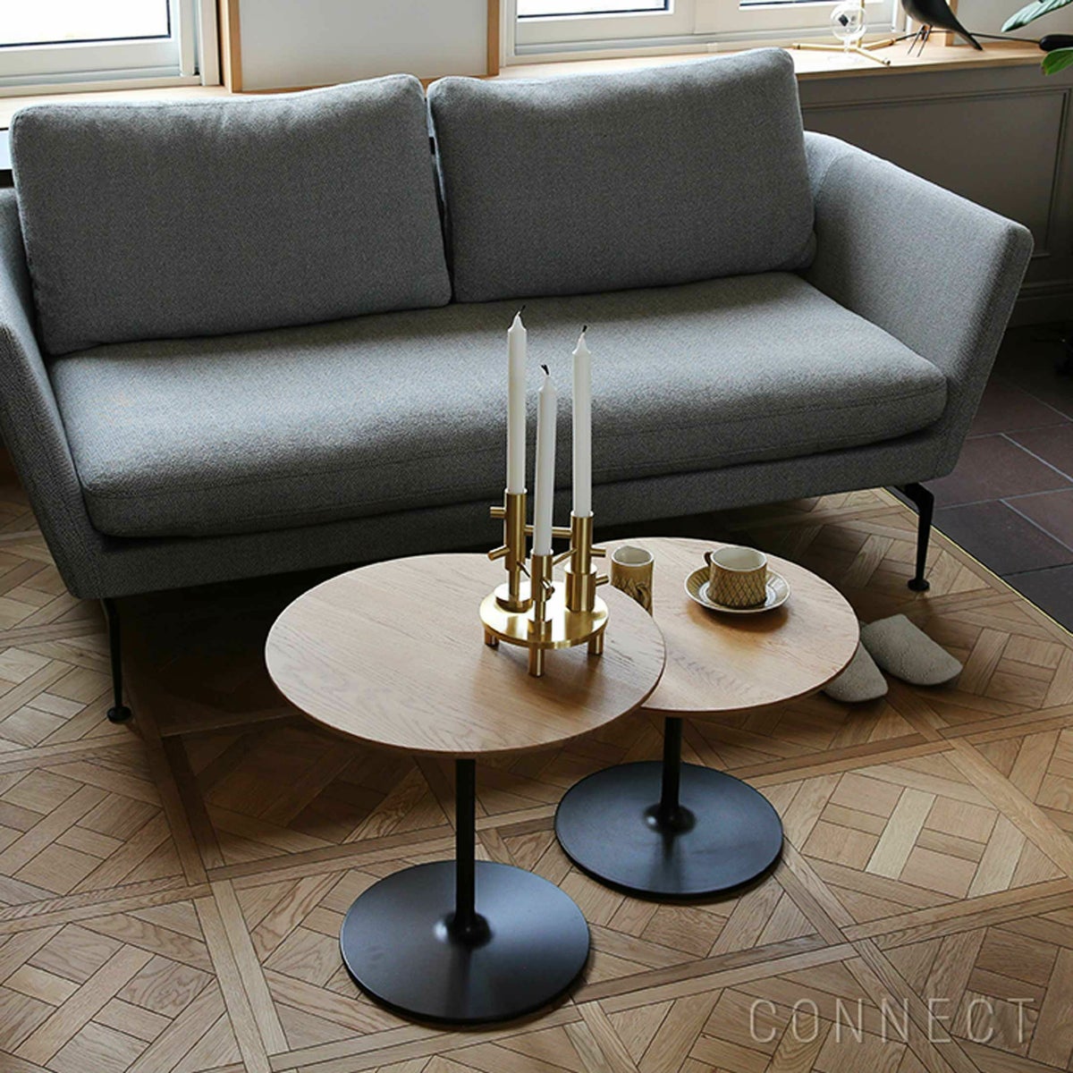 Vitra（ヴィトラ） / Occasional Low Table（オケージョナルローテーブル）45 / ナチュラルオーク