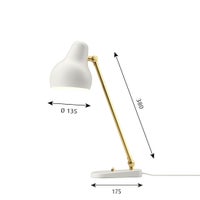 Louis Poulsen(ルイスポールセン) / VL 38 Table（VL38 テーブル)