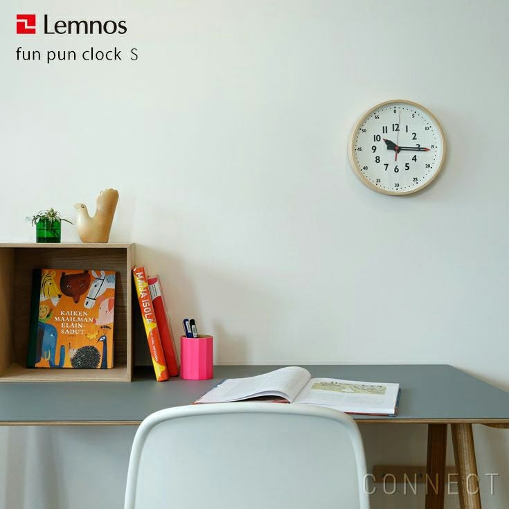 LEMNOS ( レムノス ) /fun pun clock S ( ふんぷんくろっく) 掛け時計 S
