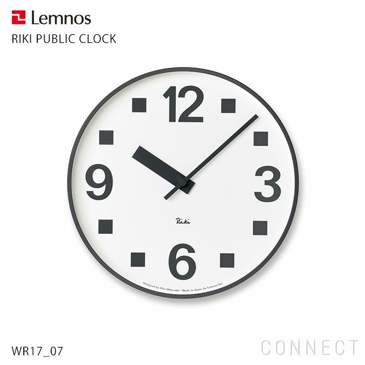 LEMNOS (レムノス)/RIKI PUBLIC CLOCK （WR17-06 / WR17-07 / WR17-08）