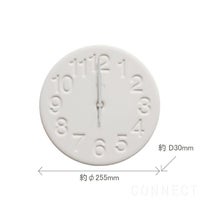 LEMNOS(レムノス)/珪藻土（けいそうど）の時計 掛け時計