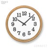 LEMNOS ( レムノス ) / Clock C ( クロックC ) 壁掛け 電波時計 掛け時計