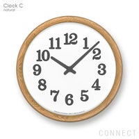 LEMNOS ( レムノス ) / Clock C ( クロックC ) 壁掛け 電波時計 掛け時計