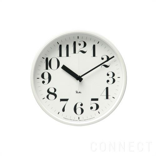 【新品・未使用】【Lemnos】MIZUIRO 電波時計 ホワイト Amazon.co.jp: レムノス 掛け置き アナログ 電波時計 ミズイロ アルミ