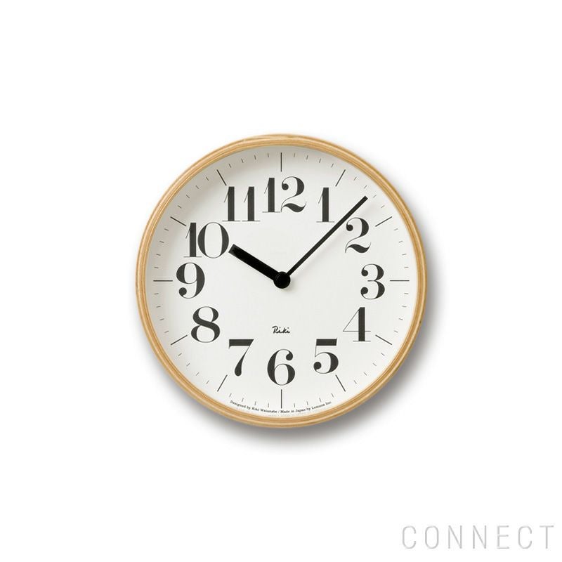 ポイント10倍】【ミニタオル付き】Lemnos（レムノス） / Riki clock