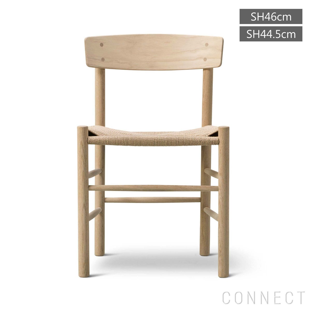 FREDERICIA（フレデリシア） / J39（モーエンセンチェア・シェーカーチェア） / オーク材・ソープ仕上げ